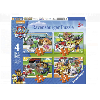 Puzzle 4w1 Psi Patrol 12/16/20/24 el.